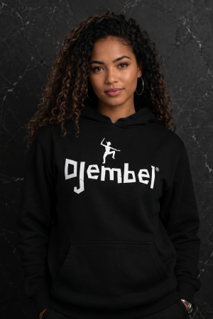 SWEAT SHIRT EKESHI NOIR LOGO BLANC